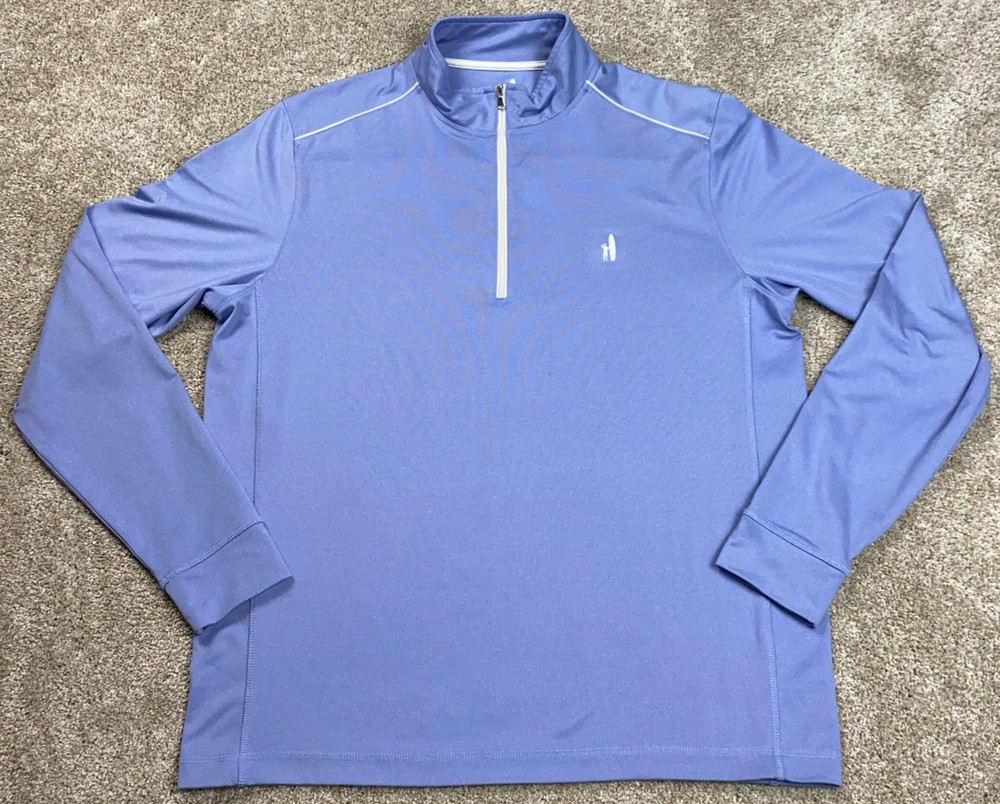 Johnnie-O Prep-Formance Lammie 1/4 Zip Golf Pullover Mens Medium Plum Crazy