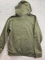 Goodfellow & Co. Mens Medium Olive Green Every Wear Fleece Hooded Sweatshirt