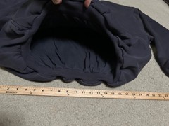Yeezy GAP Engineered by Balenciaga Logo Hoodie SMALL Mens OVER-SIZED grey men’s