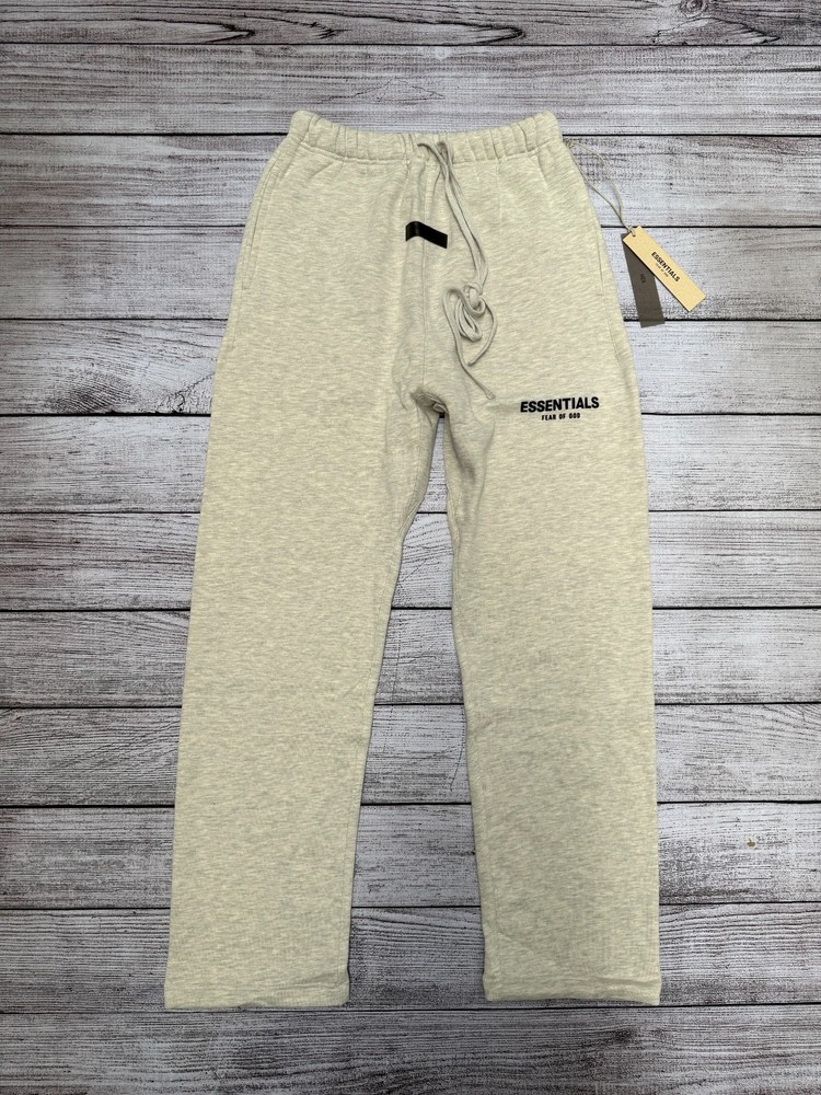 NEW Fear of God Essentials Relaxed Sweatpants Light Oatmeal XXS-XL FREE SHIPPING