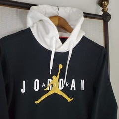 NIKE x JORDAN Size Small Mens Performance Cotton Blend Hoodie Jumpman Sweatshirt