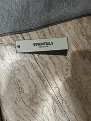 NEW Size Small Fear Of God Essentials Hoodie Dark Oatmeal (SS22) 100% AUTHENTIC