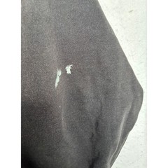 Pro Club Heavyweight Hoodie Mens Large Black Faded Distressed Paint Splatter L