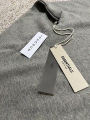 Fear of God Essentials Hoodie Dark Oatmeal SS22 size L 100% authentic