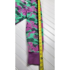 WESC Tie Dye Hoodie Purple Green Pullover Streetwear Size Medium Unisex