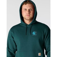 Carhartt Men’s Force Relaxed Fit Lightweight Logo Graphic Sweatshirt XL Tall
