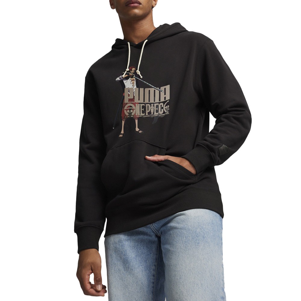 PUMA X One Piece Graphic Pullover Hoodie Mens Size S Casual Outerwear 62466601