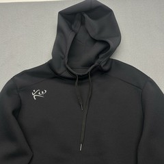 Kutting Weight Sauna Hoodie Black Mens 2XL V4 Drawstring Neoprene Weight Loss