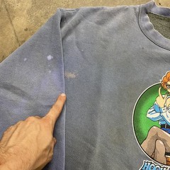 Vintage 90s Hook Ups Skateboards Sweatshirt Sixe XLarge Birdhouse Skate