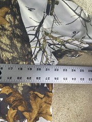 Mossy Oak Energy Zone Camo Hoodie Mens L Winter Snow White Pullover Kangaroo