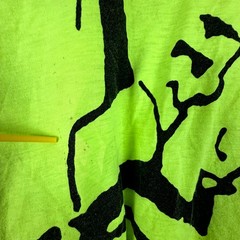 Vintage 90s Umen Cycle & Surf Snowboard Sweatshirt Mens Black Green Reversible
