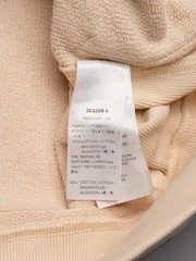 YEEZY Season 4 (2017) – Light Sand Zip-up Hoodie – Size S