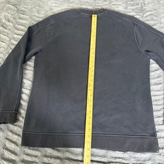 Lululemon Mens XL Black Crewneck Sweatshirt Zip Pockets M7SP6S Activewear
