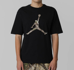*NEW* Men NIKE Jordan Brooklyn Realtree Jumpman T-Shirt BLACK (HQ9016 010)👍