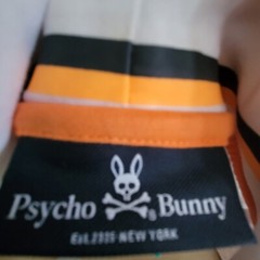 Psycho Bunny Newbold Hoodie White B6H160N1PC SIZE 7