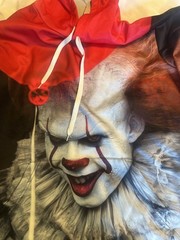 Unbranded All Graphic Hooded Sweater Pennywise Size 3XL