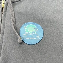 Pearl Izumi Endure And Enjoy 365 Men’s Full Zip Patch Hoodie Sz M Blue