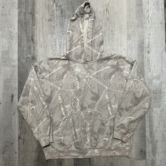 Cloud Soft Blank Camouflage Pull Over Hoodie Realtree Skater Beige Size Medium