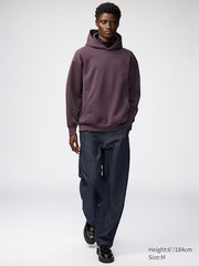 UNIQLO Sweat Oversized Pullover Hoodie | Multiple Colors