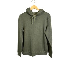 Goodfellow & Co Mens Olive Green Textured Knit Pullover Hoodie Size M NEW