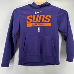 Nike Hoodie Mens Small Purple Phoenix Suns NBA Basketball Dri-FIT Pullover