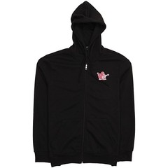 True Religion Radiant Buddha Zip Hoodie – Mens – Jet Black – Graphic Design