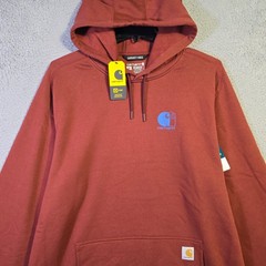 Carhartt Fast Dry Sweater 2XL Tall Mens Brown Lightweight Hoodie Outdoor NWT