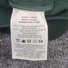 Jordan Sweatshirt Men Large Midnight Green Oversized Zip Hoodie Sweater Nike Air