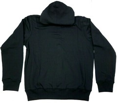 DECKY Full Zip Hoodie Sweatshirt Hoody Pockets Men’s Black New
