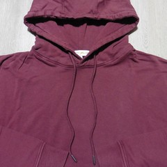 PETER MILLAR Mens M MEDIUM LAVA WASH HOODIE CLARET RED PULLOVER SWEATSHIRT