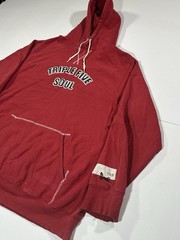 Vintage 90s Triple Five Soul 555 Hoodie Sweatshirt Men XL Red Pullover Y2K Rare