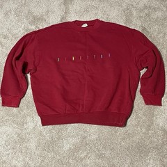 Vintage 90’s United Colors Of Benetton Sweatshirt Red Unisex M Made In Italy