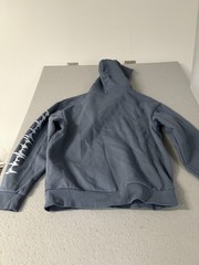 Revival Streetwear Hoodie Mens Medium Blue Graphic Pullover Sweatshirt Pocket
