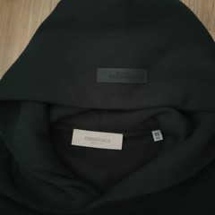 Fear of God Essentials Stretch Limo Black Hoodie NWT Size XSSi Men’s Cozy Casual