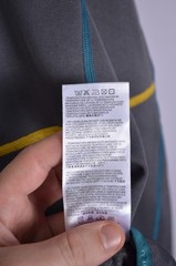 Mens Ternua Rager Grey Full Zip Hooded Stretch Jacket Hoodie Size XL Outdoor