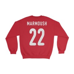 Egypt Tribute 10 Graphic Marmoush Inspired Two-Sided Unisex Crewneck Sweatshirt