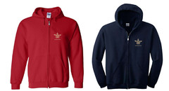 Vietnam Airline Gold Logo Asia Travel Fly Vacation Full Zip Hooded Sweatshirt