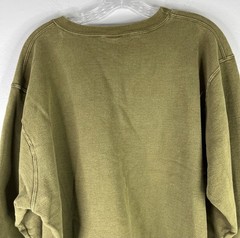 Vintage Champion Sweatshirt Indiana University Olive Green XL Alumni Collegiate