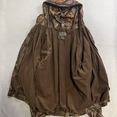 White Water Hunting Camo Hoodie Jacket Men’s Size XL Advantage Timber Vintage