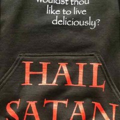 Baphomet Hoodie S to Xl Sizes As Above So Below Wouldst Thou like… Bow to None