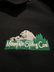 🟩🏔️🟩 MOUNTAIN SPRING COAL PENNSYLVANIA COMPANY ISSUED LARGE SWEATSHIRT