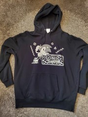 USA SELLER RARE Sonic the Hedgehog Classic JAPAN Hoodie COSPA SEGA 2015 sz L XL