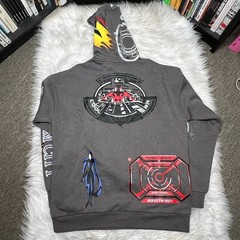 DC COMICS BATMAN BEYOND MENS HOODIE TERRY MCGINNIS, GOTHAM CITY, JOKER BOXLUNCH