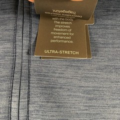 KJUS Liam TechWool Half Zip Pullover Blue Midlayer Size 50 Medium $249 Stretch