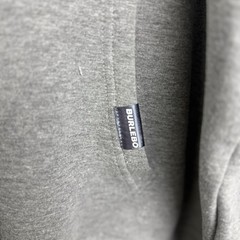 Burlebo Duck Camo Logo Hoodie Gray Pullover Fleece Men’s Large Hunting Sz XL