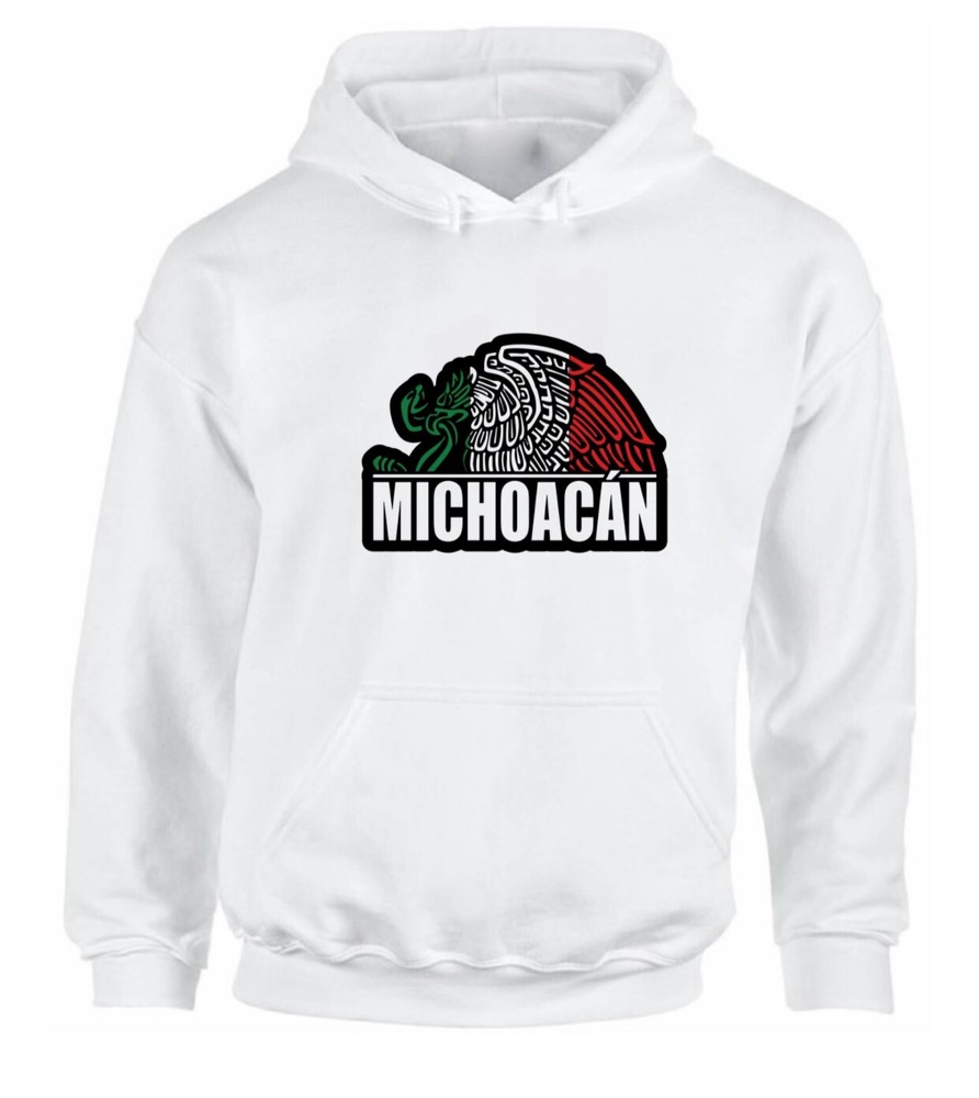 Michoacan Eagle unisex 100% Cotton Custom Hoodie Sweater S,M,L,XL,XXL