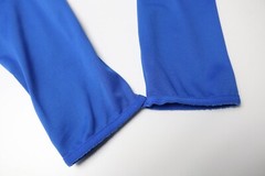 Nike Dri-Fit Sweatshirt Mens M SPORTS Zip Pockets Blue Logo