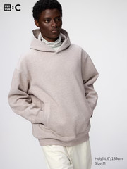 UNIQLO Sweat Oversized Pullover Hoodie | Multiple Colors