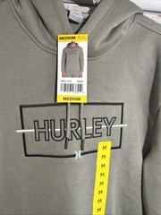 Hurley Men’s Regular Fit Ultra Soft Fleece Pullover Hoodie Medium