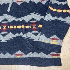 American Eagle Outfitters Mens XL Aztec Southwest Sweater Hoodie 100% Cotton